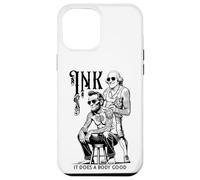 Carcasa para iPhone 12 Pro MAX Tatuaje Lincoln Washington Tinta Divertida entintada Hace Bien un Cuerpo