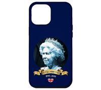 Carcasa para iPhone 12 Pro MAX te echaremos de Menos Reina Isabel II Memoriam Rip Royal