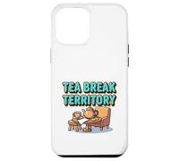 Carcasa para iPhone 12 Pro MAX Tea Break Territory Acogedor Relajación Humor Diseño
