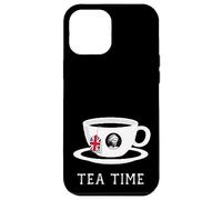 Carcasa para iPhone 12 Pro MAX Tea Time Queen Elizabeth II UK Memoriam 1926-2022 - Copa de té