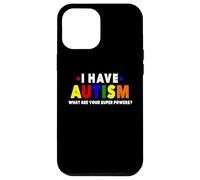 Carcasa para iPhone 12 Pro MAX Tengo Autismo ¿Cuáles Son Tus superpoderes Conciencia sobre el Autismo