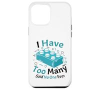 Carcasa para iPhone 12 Pro MAX Tengo demasiados dijeron Que no Hay un Constructor de Ladrillos de construcción de Bloques