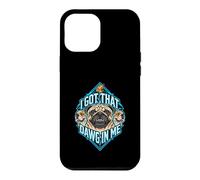 Carcasa para iPhone 12 Pro MAX Tengo un Amigo en mí, Divertido Meme para Amantes de los Perros Pug