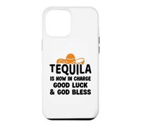 Carcasa para iPhone 12 Pro MAX Tequila is Now in Charge Good Luck and God Bless Margarita