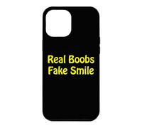 Carcasa para iPhone 12 Pro MAX Tetas Reales. Sonrisa Falsa