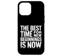 Carcasa para iPhone 12 Pro MAX The Best Time For New Beginnings Is Now Comenzar |-