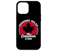 Carcasa para iPhone 12 Pro MAX The Canadian Is Here Canada Flag Vintage Symbol Home Pride
