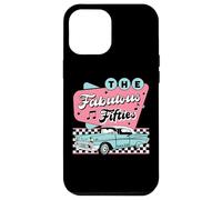 Carcasa para iPhone 12 Pro MAX The Fifties 1950s Car Music Checkerboard Rockabilly Sock Hop
