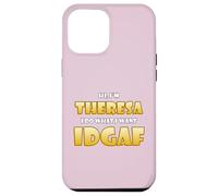 Carcasa para iPhone 12 Pro MAX Theresa Joke Idgaf Meme Cute Halloween Costume For Theresas
