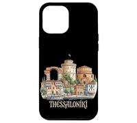 Carcasa para iPhone 12 Pro MAX Thessaloniki Grecia Travel Souvenir City Landmark Gift