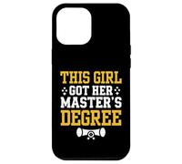 Carcasa para iPhone 12 Pro MAX This Girl Got Her Masters Degree Graduation Mastered It 2026