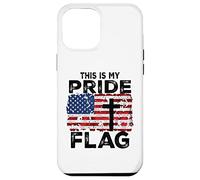 Carcasa para iPhone 12 Pro MAX This Is My Pride Flag Jesus Cross USA American 4 of July