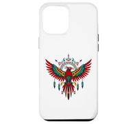 Carcasa para iPhone 12 Pro MAX Thunderbird Native American Tribal Art Niños Nativos para Niños
