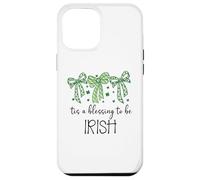 Carcasa para iPhone 12 Pro MAX Tis a Blessing to be Irish Blessings St Patricks Lucky Women