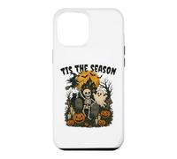 Carcasa para iPhone 12 Pro MAX Tis The Season Halloween Skeleton Ghost Vibes Men Women