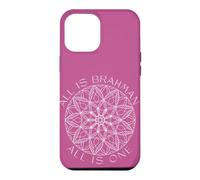 Carcasa para iPhone 12 Pro MAX Todo es Brahman, Todo es uno, Yoga, Unicidad, Mandala Art