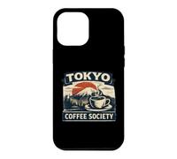Carcasa para iPhone 12 Pro MAX Tokyo Coffee Club Café Japonés Amante Café Retro
