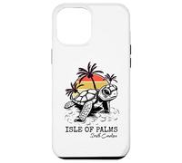 Carcasa para iPhone 12 Pro MAX Tortuga Boba Retro de Isle of Palms Sea Turtle Preservation, Carolina del Sur