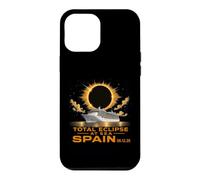 Carcasa para iPhone 12 Pro MAX Total Solar Eclipse Spain Sea 12 August 2026 Men Women Kids