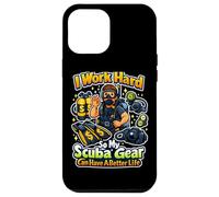 Carcasa para iPhone 12 Pro MAX Trabajo Duro para Que mi Equipo de Buceo Pueda Tener una Vida Mejor buceando