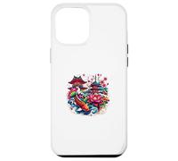 Carcasa para iPhone 12 Pro MAX Tranquil Koi - Gráfico Tradicional de Cultura Japonesa - S26