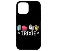 Carcasa para iPhone 12 Pro MAX Trixie - Nombre Personalizado para Perros Trixie Pet Lover