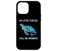 Carcasa para iPhone 12 Pro MAX Turtle Watercolor Sea Ocean My Turtles Call Me Grandpa
