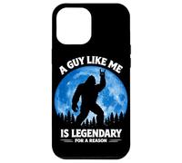Carcasa para iPhone 12 Pro MAX Un Chico como yo es Legendario por una razón Bigfoot Rock On