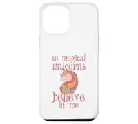 Carcasa para iPhone 12 Pro MAX Unicornios mágicos creen en mí - Espíritu Animal, Mujeres, niños