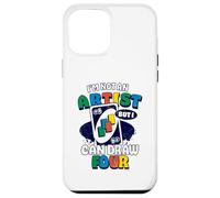 Carcasa para iPhone 12 Pro MAX Uno - No Soy un Artista Pero Puedo Dibujar Cuatro