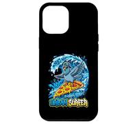 Carcasa para iPhone 12 Pro MAX Urban Surfer Pizza Surfing Pigeon NYC Street Style