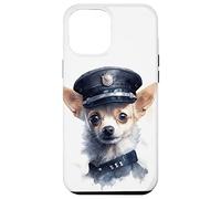 Carcasa para iPhone 12 Pro MAX Valiant Puppy Police - Reloj de Perro Chihuahua