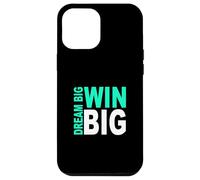 Carcasa para iPhone 12 Pro MAX Verde Azulado Claro Aqua Color Dream/Win Big Light Teal Aqua