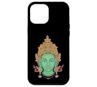 Carcasa para iPhone 12 Pro MAX Verde Tara Vajrayana Budismo Tibetano Diosa Budista