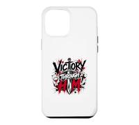Carcasa para iPhone 12 Pro MAX Victoria a través de él Cruz Guerrera Cristiana