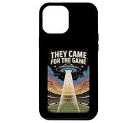 Carcasa para iPhone 12 Pro MAX Vinieron para El Juego UFO Football Alien Invasion Stadium