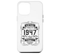 Carcasa para iPhone 12 Pro MAX Vintage 1947 79yr 79th Birthday Gifts for Men 79 Years Old