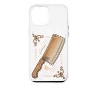 Carcasa para iPhone 12 Pro MAX Vintage Butcher Cleaver Meat Cutter Retro Shop
