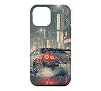 Carcasa para iPhone 12 Pro MAX Vintage Distress JDM Legends Drift Racing Cars Tokio Street