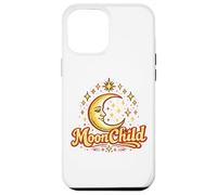Carcasa para iPhone 12 Pro MAX Vintage Moon Child Celestial Stars Diseño místico