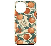 Carcasa para iPhone 12 Pro MAX Vintage Orange Fruit and Blossom Botanical Pattern