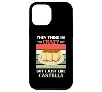 Carcasa para iPhone 12 Pro MAX Vintage Piensan Que Estoy Loco Pero Me Gusta Castella Lover