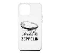 Carcasa para iPhone 12 Pro MAX Vintage Retro Zeppelin - Dirigible Airship Sketch