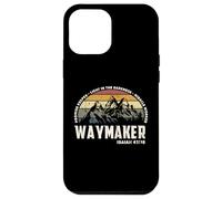 Carcasa para iPhone 12 Pro MAX Vintage Waymaker Promise Keeper Miracle Worker Christian