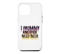 Carcasa para iPhone 12 Pro MAX Visión borrosa Probablemente una Necesidad Beber Cerveza Día del Padre