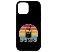 Carcasa para iPhone 12 Pro MAX Wake and Bake - Divertido diseño de panadería Retro para Hornear Masa Madre