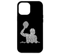 Carcasa para iPhone 12 Pro MAX Waterpolo Player Word Cloud Water Polo Jugadores Entrenador