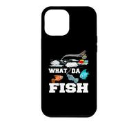 Carcasa para iPhone 12 Pro MAX What da Fish - Pesca de plástico para Pesca