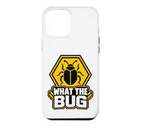 Carcasa para iPhone 12 Pro MAX What The Bug Catcher Warning Funny Entomology Insect Catch