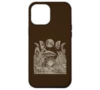 Carcasa para iPhone 12 Pro MAX Whimsy Goth Fairycore Witchy Frog Mushroom Moon Vintage